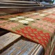 pure lambswool Welsh Tapestry . Scarab & Carmine. TBN13 pure lambswool Welsh Tapestry . Scarab & Carmine. TBN13